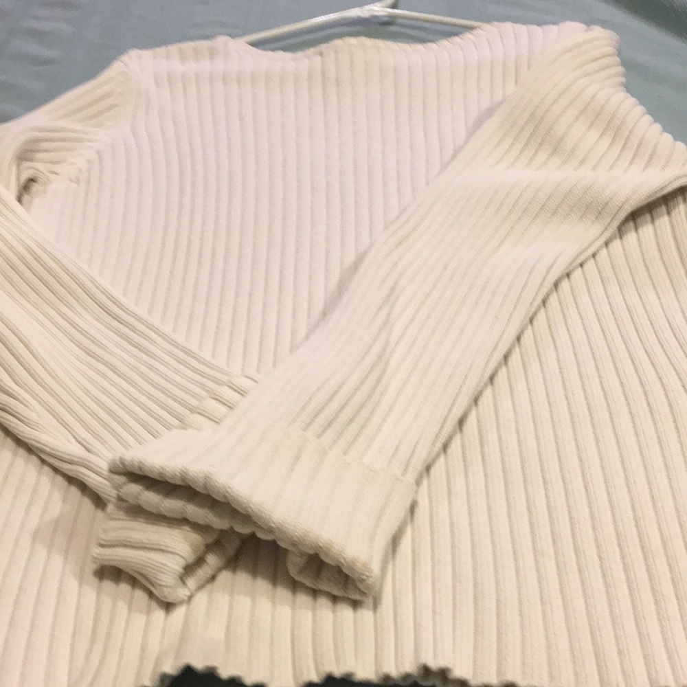 Ralph Lauren Ladies Cream color Sweater Size XL Excellent like NEW Condition - Picture 7 of 7